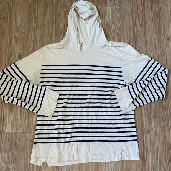 J. Crew Striped Chor Lightweight Sweatshirt - Picture 3 of 5